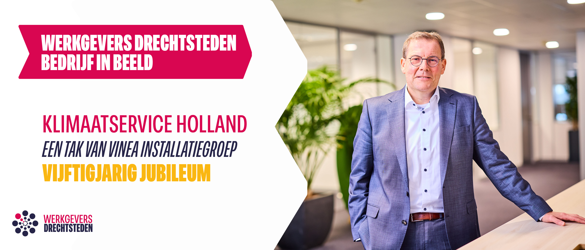 Featured image for “Groeien maar toch zichzelf blijven: vijftigjarig jubileum voor Klimaatservice Holland”